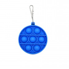 Round Silicone Bubble Key Chain
