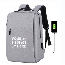15.6 Inch Laptop Backpack with USB Charging Port