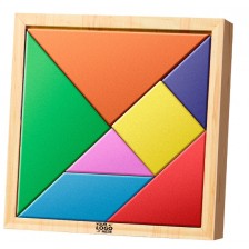 Wooden Tangram Puzzles