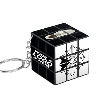 Custom 3D Rubik's Cube Keychain